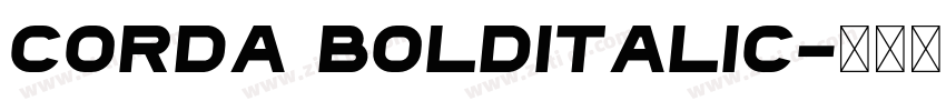 Corda BoldItalic字体转换 Corda BoldItalic字体转换
